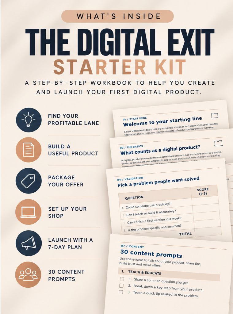 The Digital Exit Starter Kit